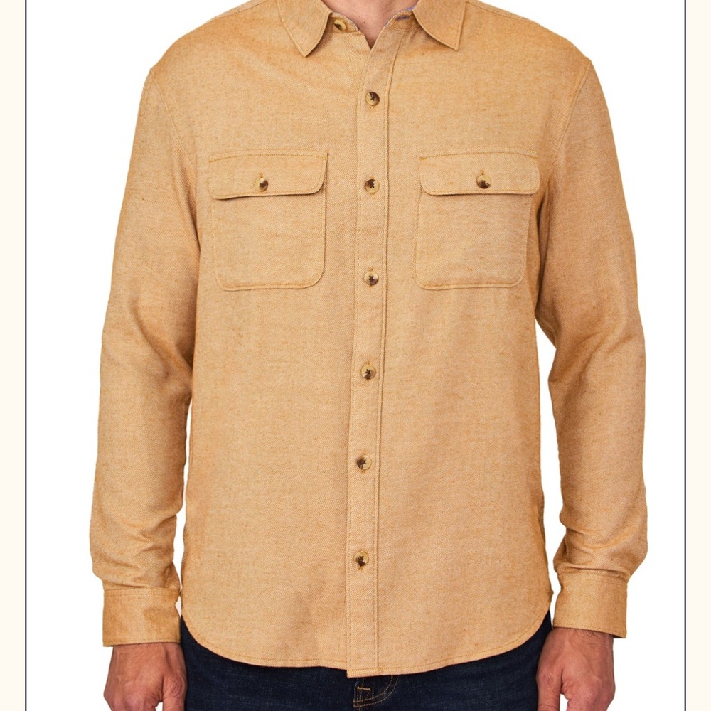 Rainforest Mountainside Twill Shirt Size Small NWT